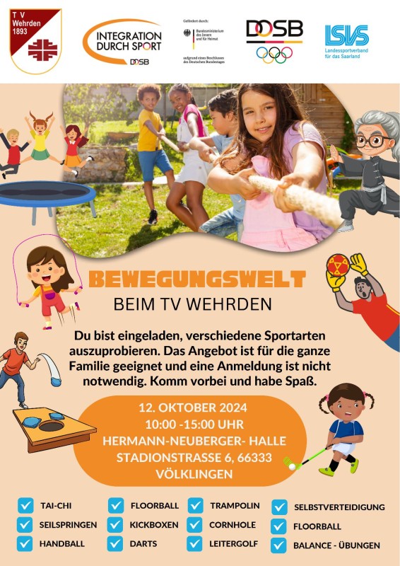 Plakat der Bewegungswelt